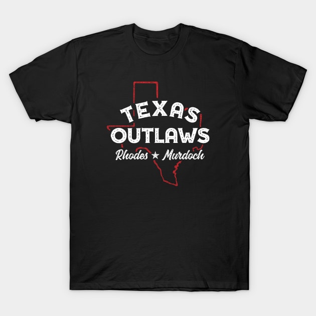 Texas Outlaws T-Shirt by Mark Out Market